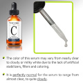 Vitamin C Serum with Hyaluronic Acid Vitamin E Witch Hazel Cannabidiol for Face Skin Rejuvenation Products
